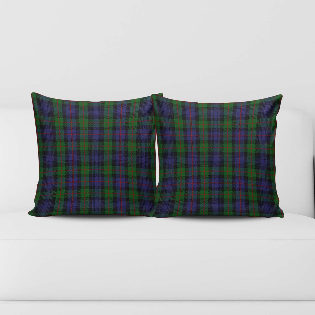 Murray of Atholl Tartan Pillow Cover Square Pillow Cover - Tartanvibesclothing