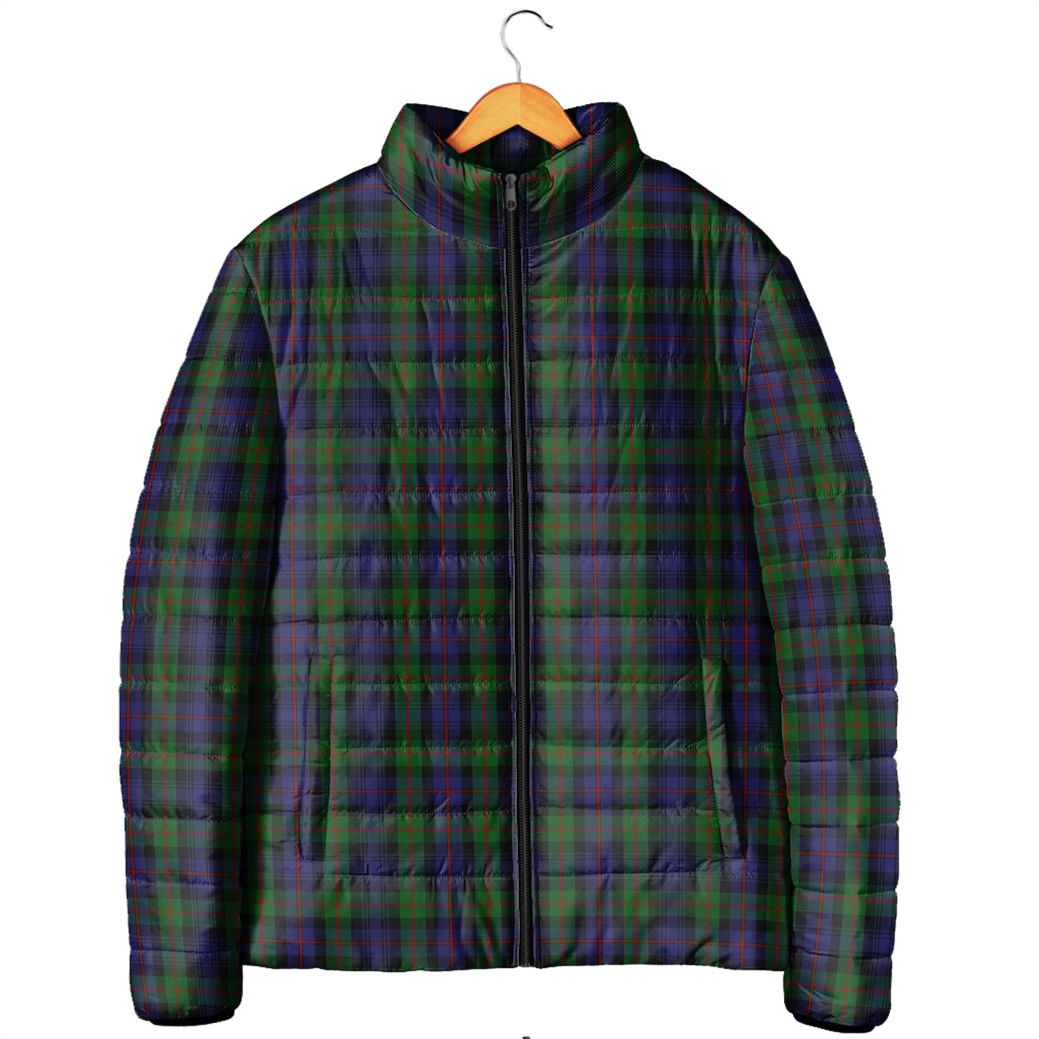 Murray Tartan Padded Jacket Men's Padded Jacket - Tartan Vibes Clothing