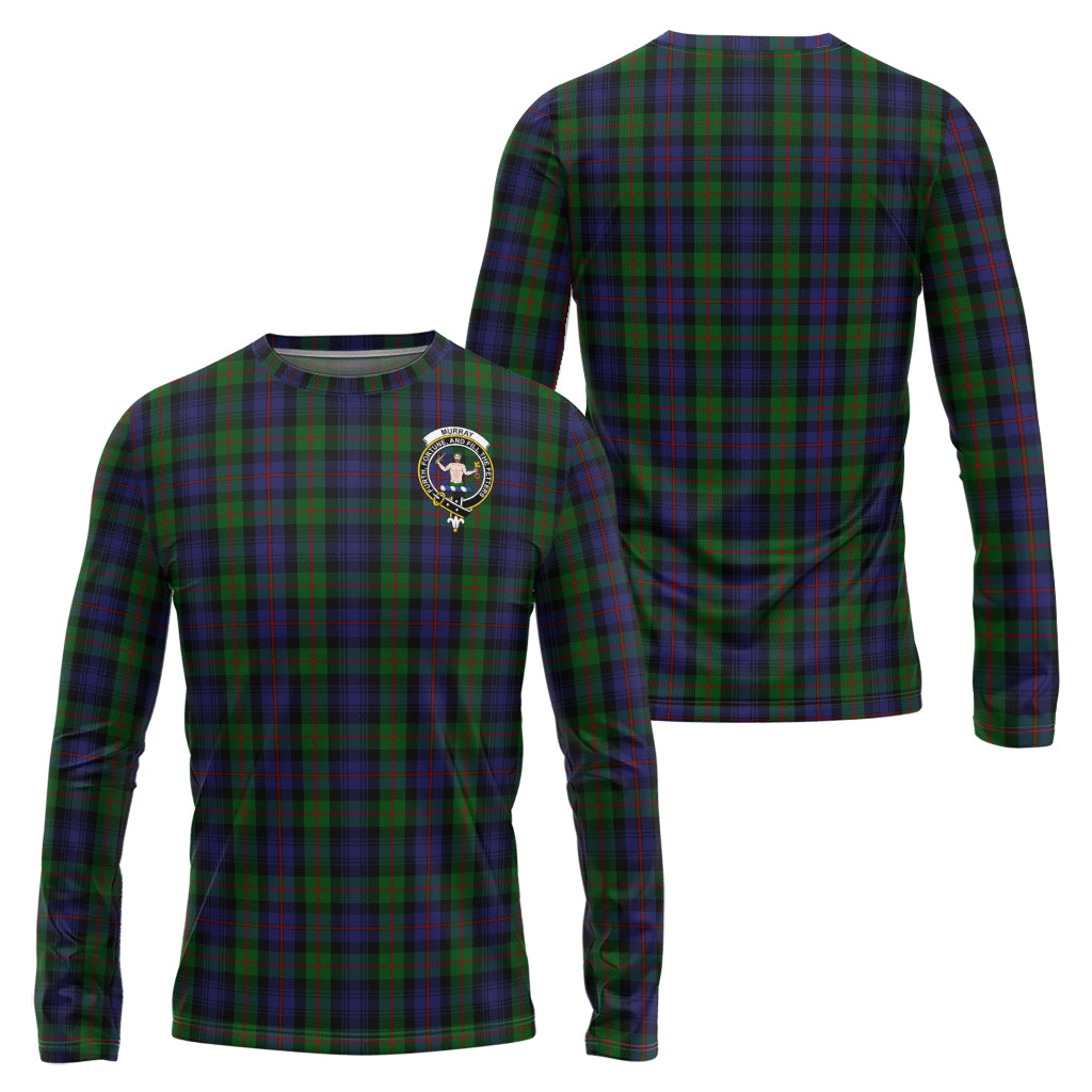 murray-of-atholl-tartan-long-sleeve-t-shirt-with-family-crest