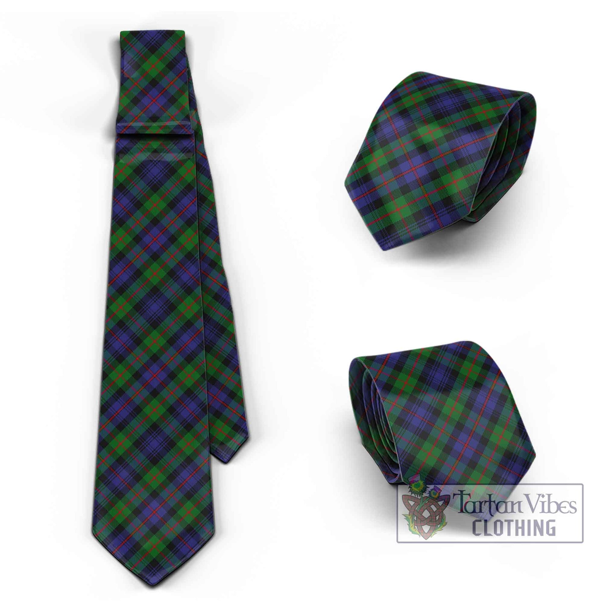 Tartan Vibes Clothing Murray of Atholl Tartan Classic Necktie Cross Style