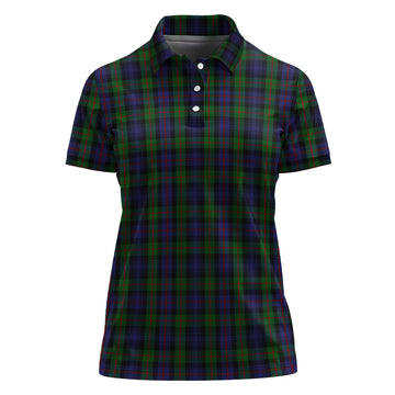 Murray Tartan Polo Shirt For Women