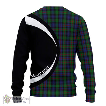 Murray Tartan Ugly Sweater with Family Crest Circle Style