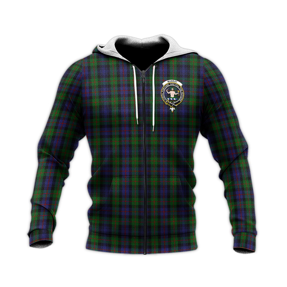 murray-of-atholl-tartan-knitted-hoodie-with-family-crest