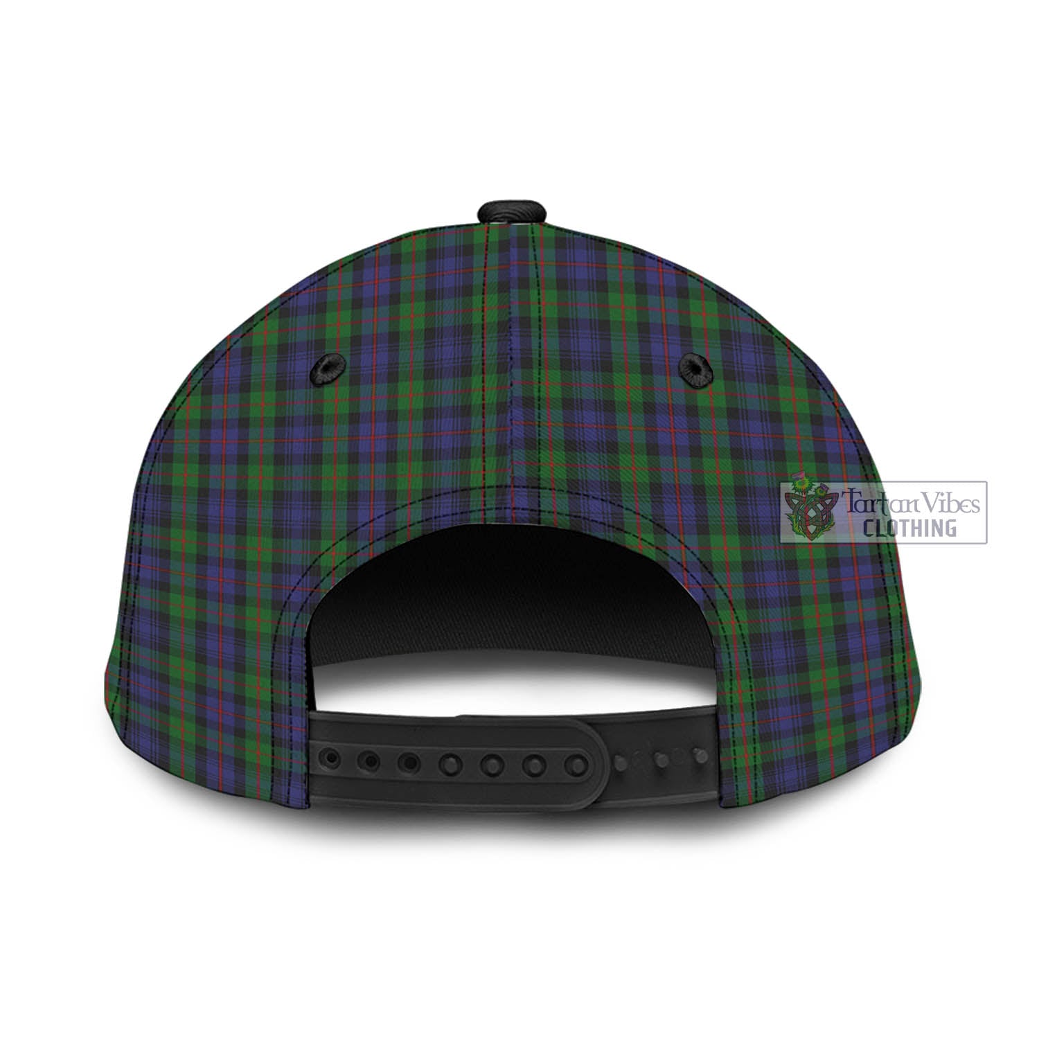 Tartan Vibes Clothing Murray of Atholl Tartan Classic Cap with Family Crest In Me Style