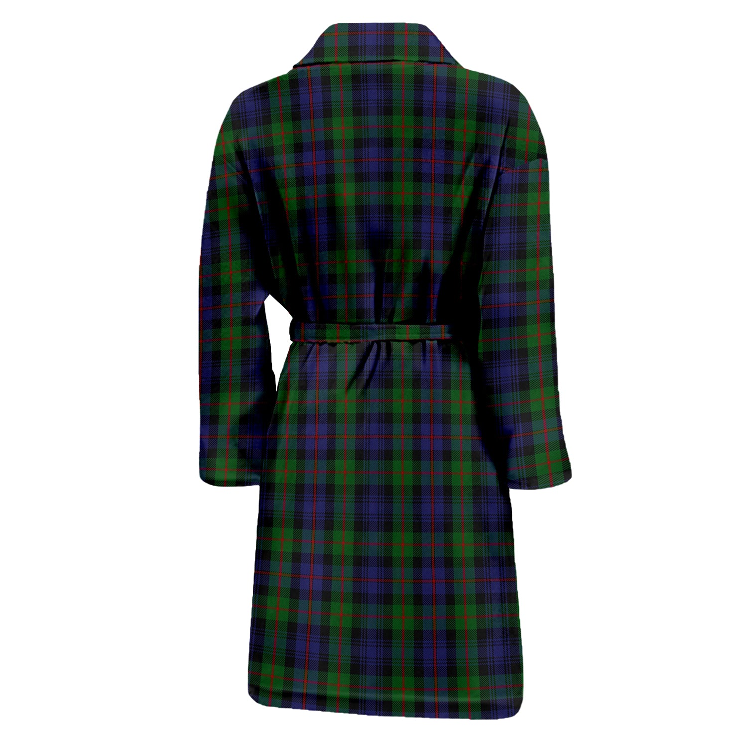 Murray Tartan Bathrobe with Family Crest - Tartan Vibes Clothing