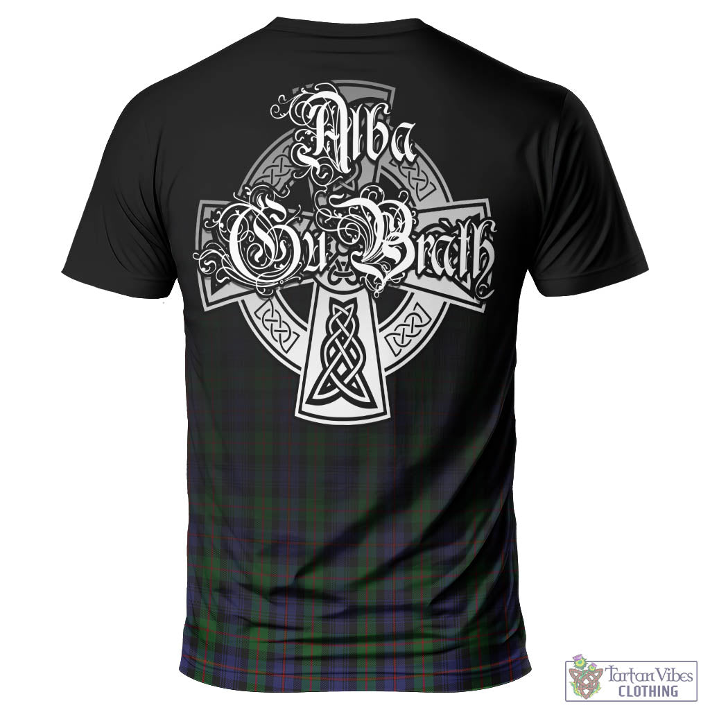 Tartan Vibes Clothing Murray of Atholl Tartan T-Shirt Featuring Alba Gu Brath Family Crest Celtic Inspired