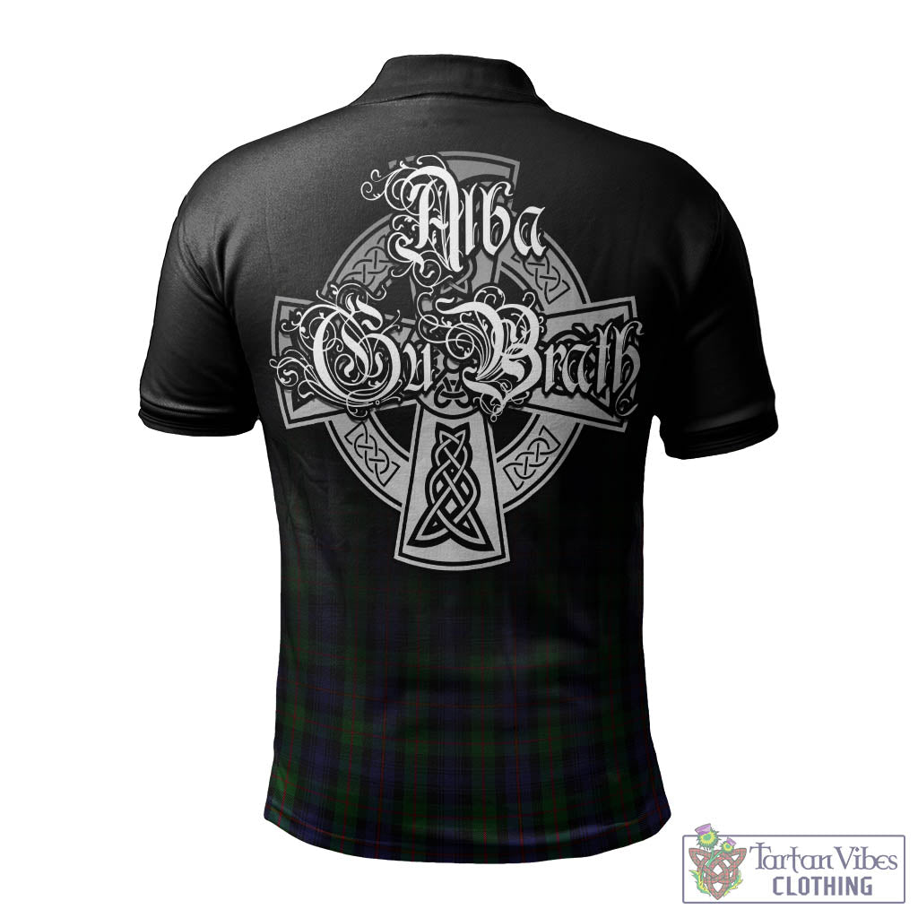 Tartan Vibes Clothing Murray of Atholl Tartan Polo Shirt Featuring Alba Gu Brath Family Crest Celtic Inspired