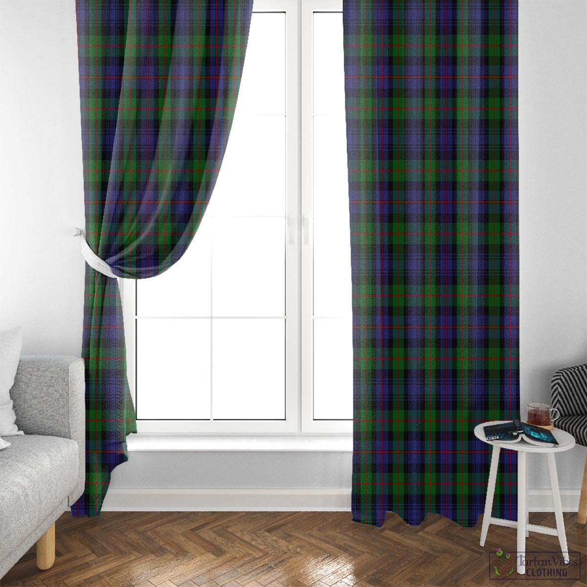 Murray of Atholl Tartan Window Curtain