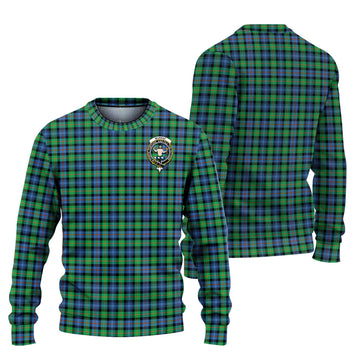 Murray of Atholl Ancient Tartan Ugly Sweater with Family Crest