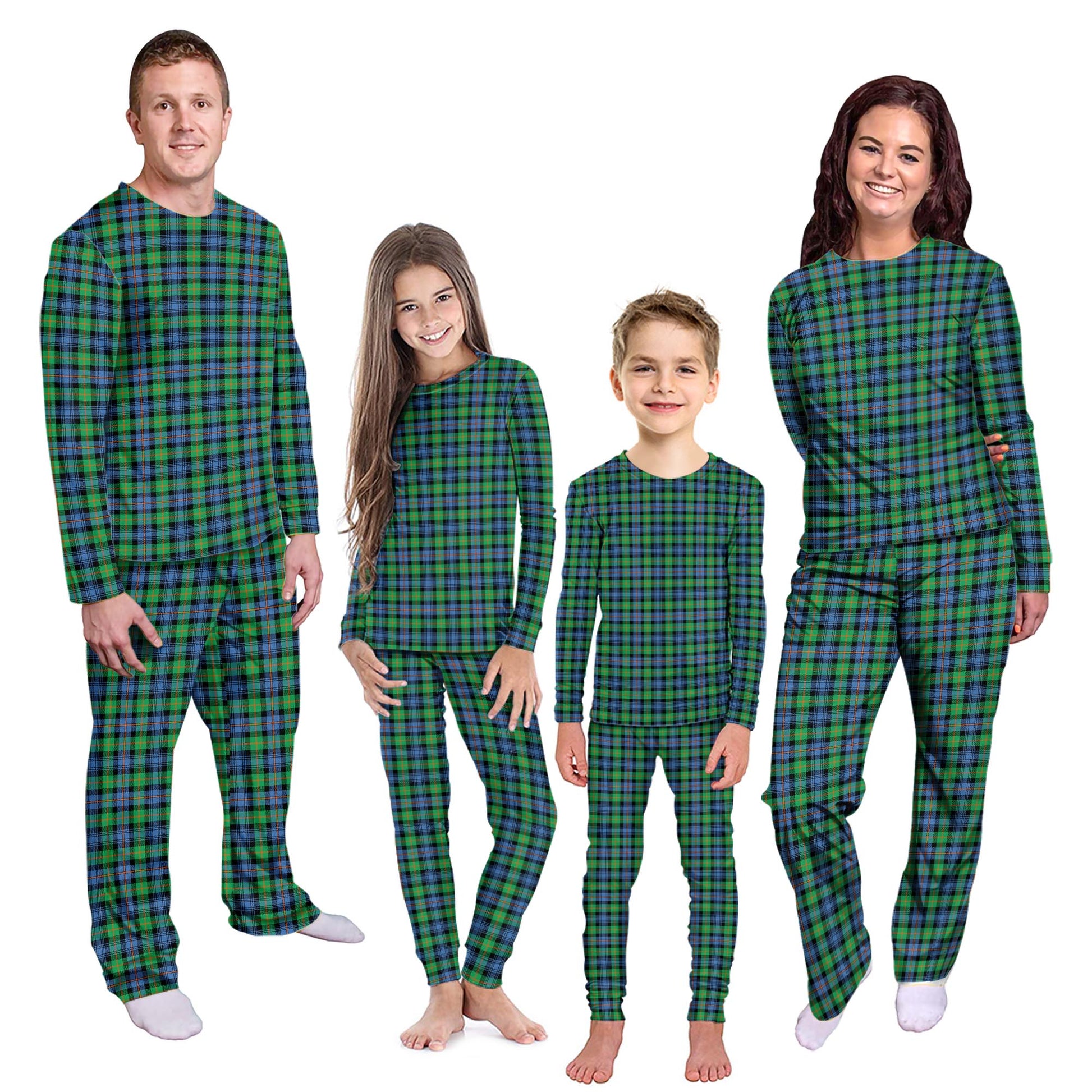 Murray of Atholl Ancient Tartan Pajamas Family Set Kid - Tartan Vibes Clothing