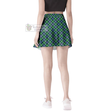 Murray of Atholl Ancient Tartan Women's Plated Mini Skirt Cross Style