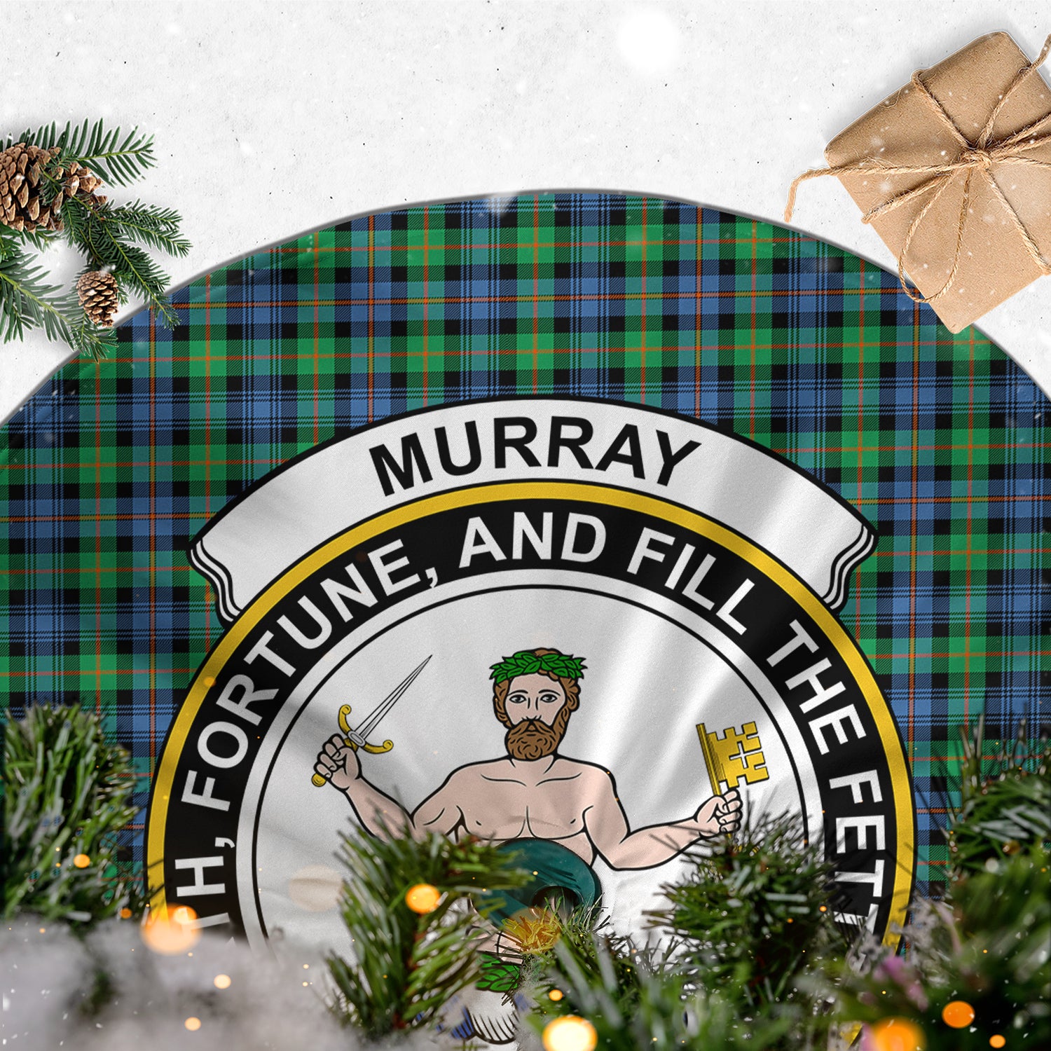 murray-of-atholl-ancient-tartan-christmas-tree-skirt-with-family-crest