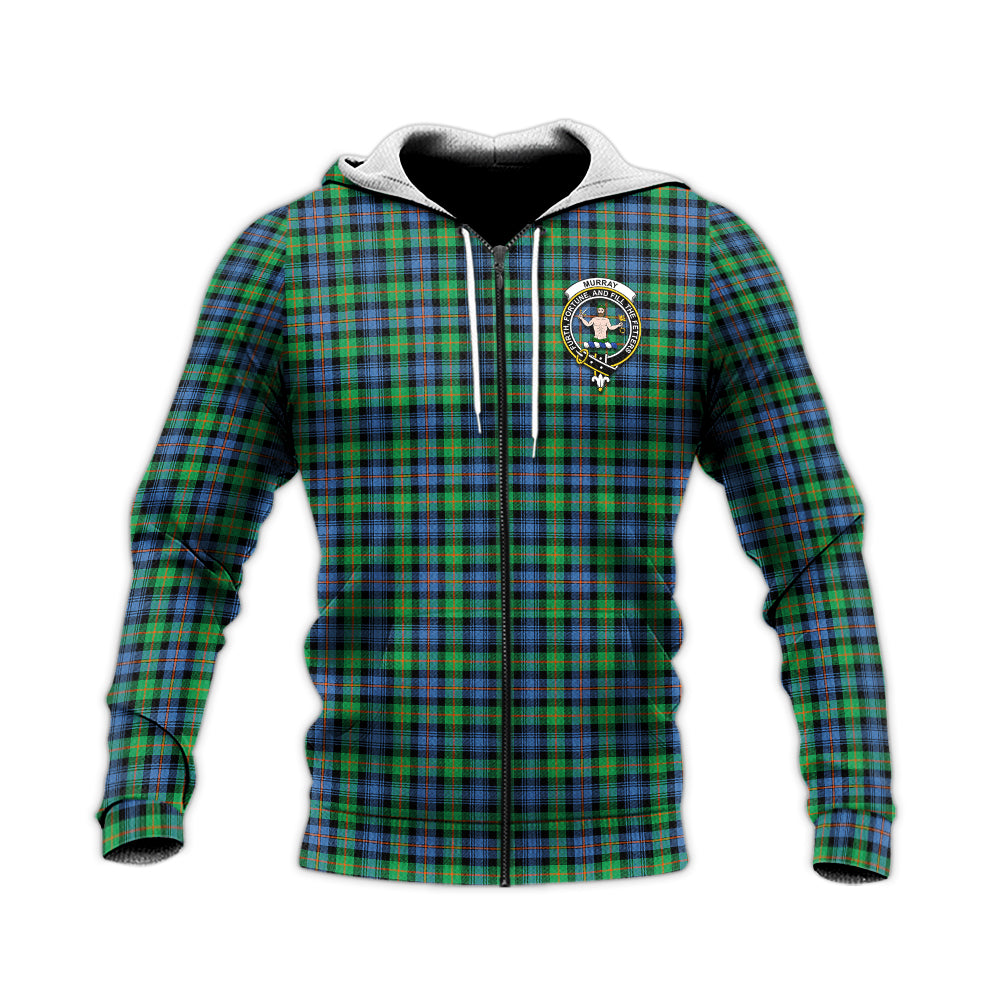 murray-of-atholl-ancient-tartan-knitted-hoodie-with-family-crest