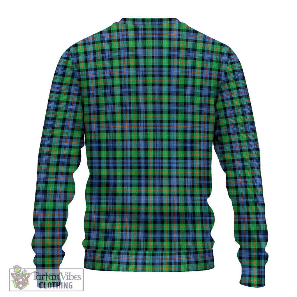 Murray of Atholl Ancient Tartan Knitted Sweater with Family Crest DNA In Me Style - Tartanvibesclothing Shop