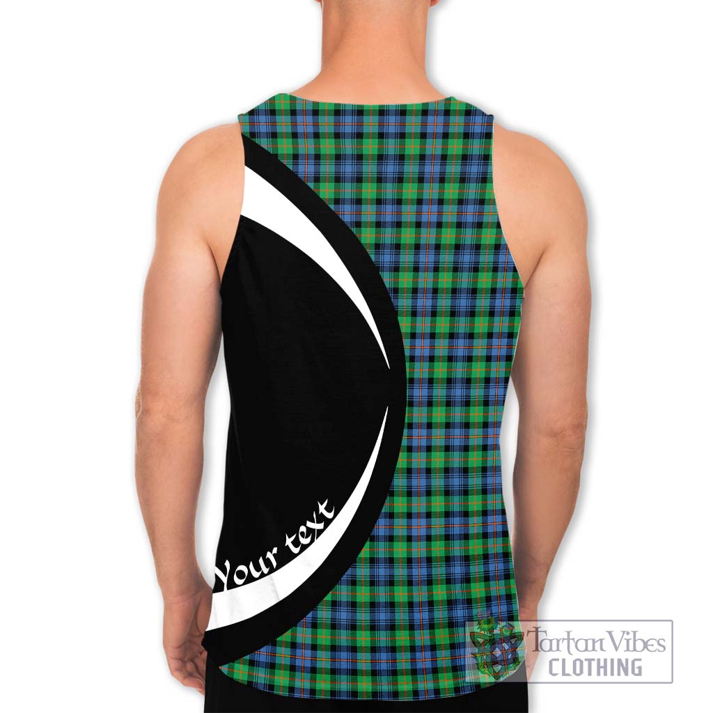 Murray of Atholl Ancient Tartan Men's Tank Top with Family Crest Circle Style - Tartan Vibes Clothing