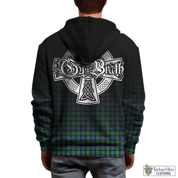 Murray of Atholl Ancient Tartan Hoodie Featuring Alba Gu Brath Family Crest Celtic Inspired