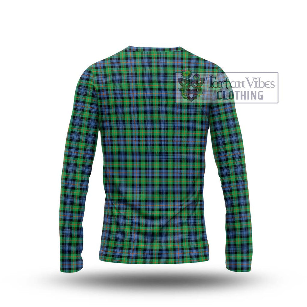 Murray of Atholl Ancient Tartan Long Sleeve T-Shirt with Family Crest DNA In Me Style - Tartanvibesclothing Shop