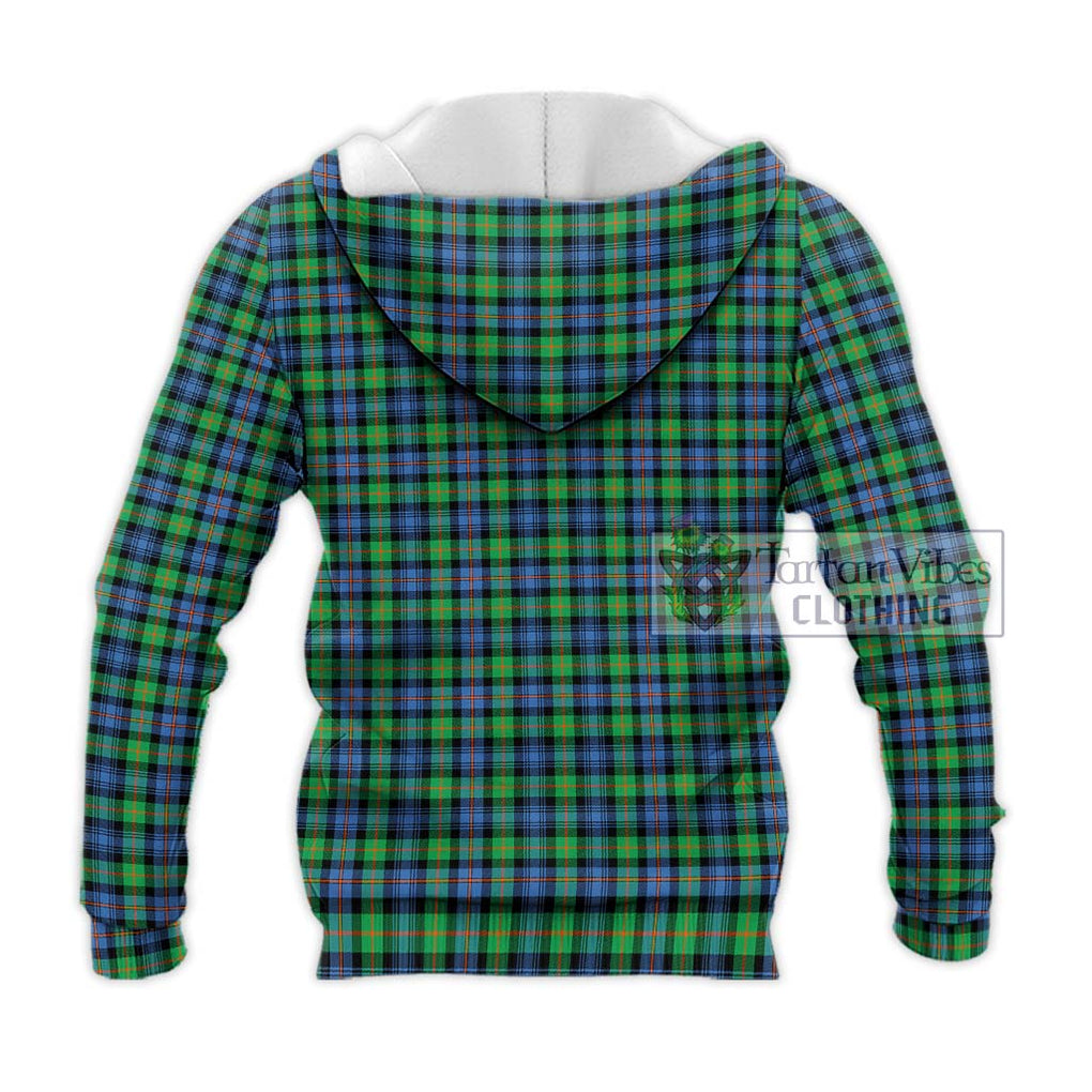 Murray of Atholl Ancient Tartan Knitted Hoodie with Family Crest DNA In Me Style - Tartanvibesclothing Shop