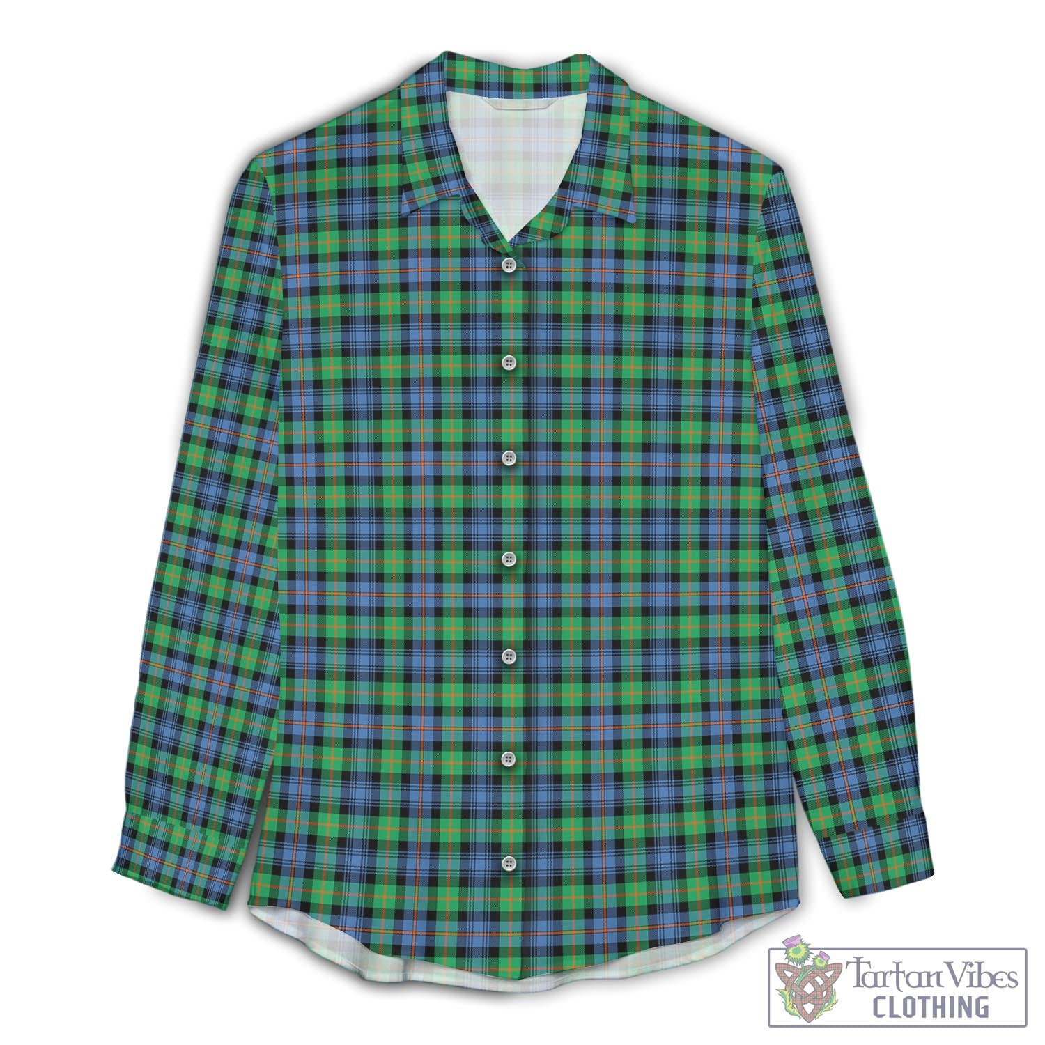 Murray of Atholl Ancient Tartan Womens Casual Shirt