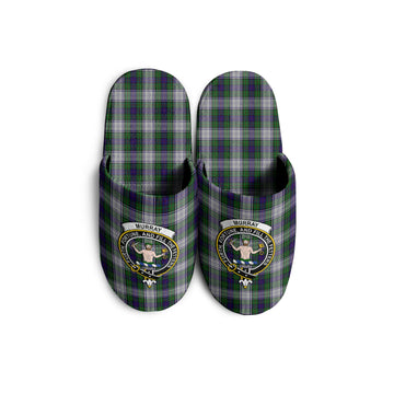 Murray of Atholl Dress Tartan Home Slippers with Family Crest