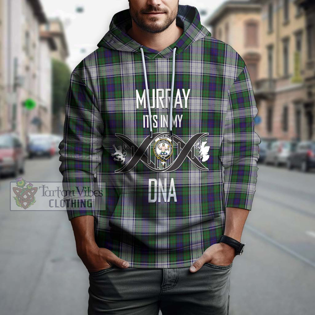 Murray of Atholl Dress Tartan Hoodie with Family Crest DNA In Me Style Pullover Hoodie - Tartanvibesclothing Shop