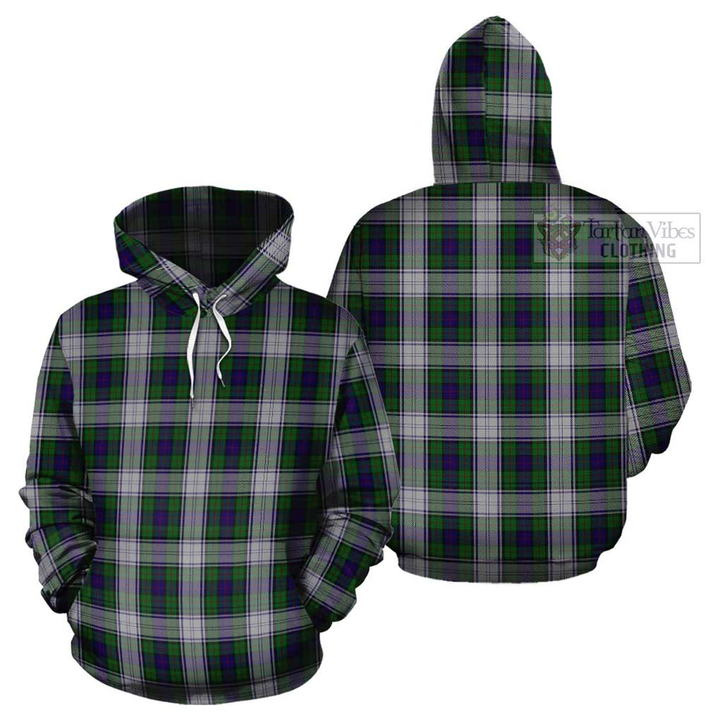 Murray of Atholl Dress Tartan Cotton Hoodie Pullover Hoodie - Tartan Vibes Clothing