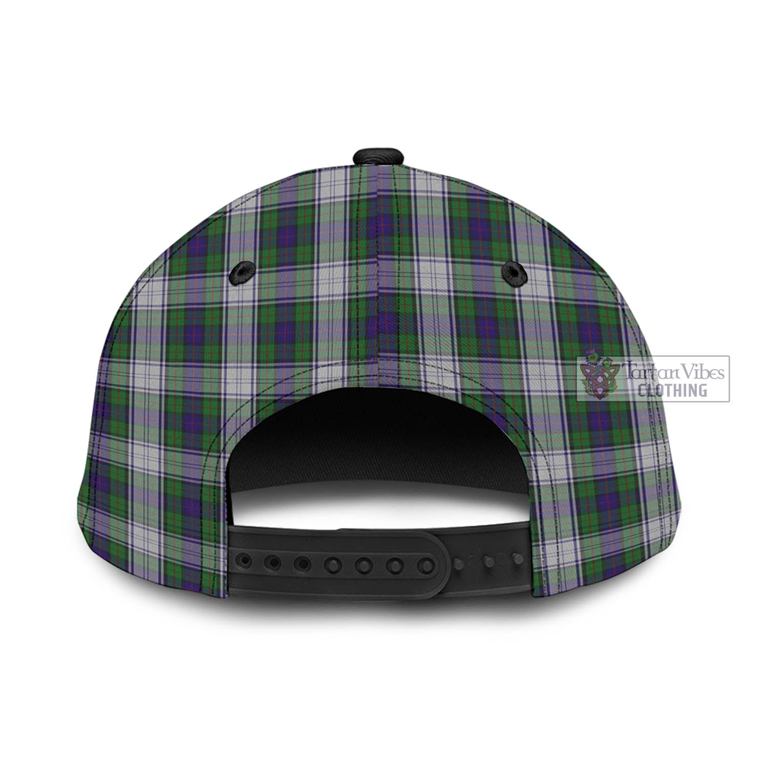 Tartan Vibes Clothing Murray of Atholl Dress Tartan Classic Cap with Family Crest In Me Style