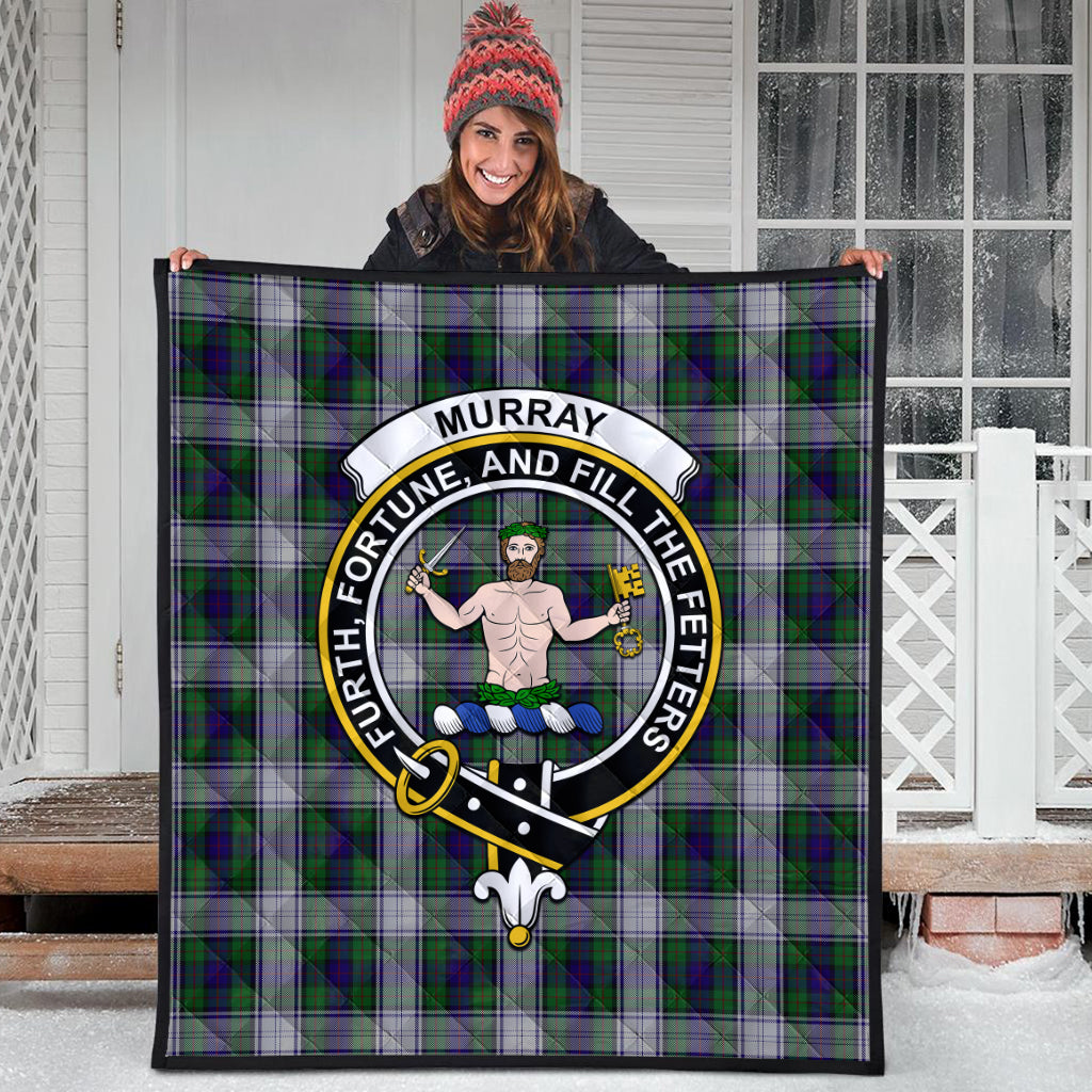 murray-of-atholl-dress-tartan-quilt-with-family-crest