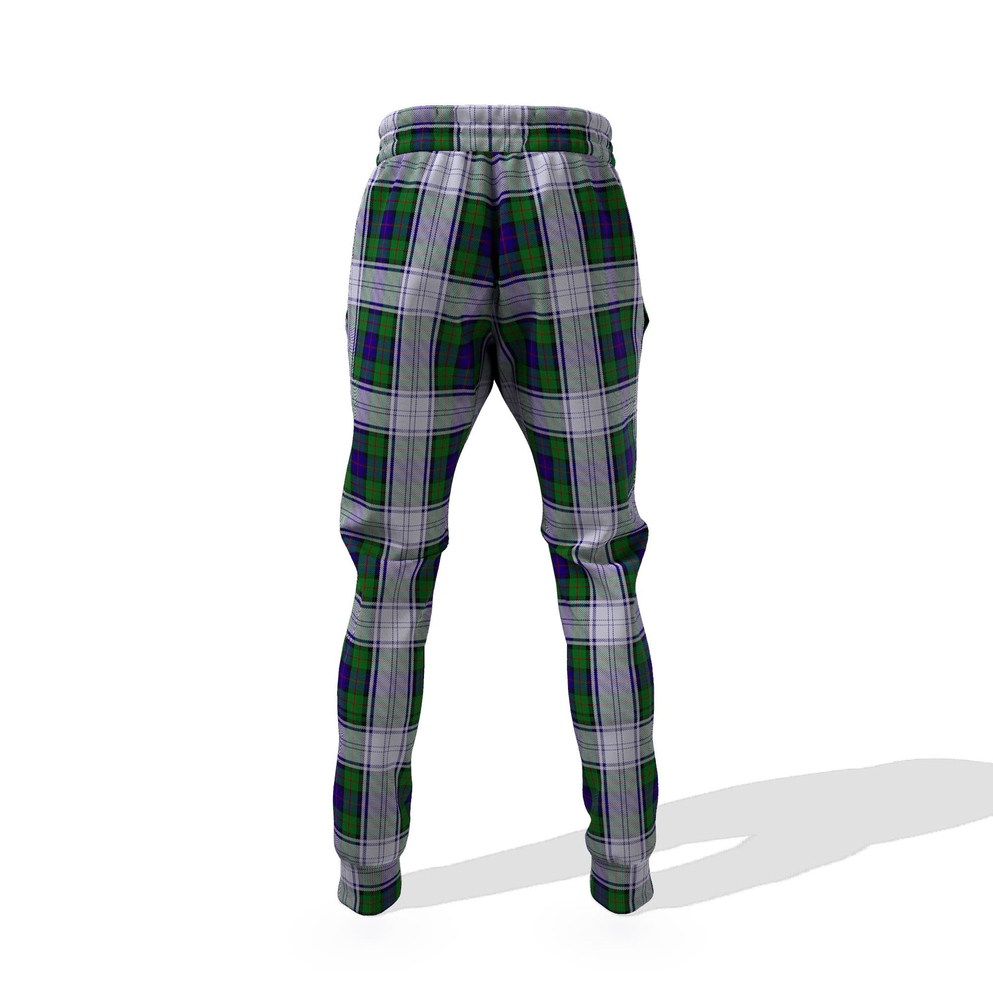 Murray of Atholl Dress Tartan Joggers Pants with Family Crest - Tartanvibesclothing