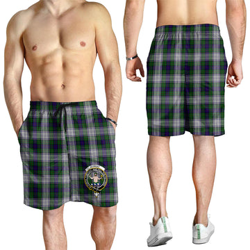 Murray of Atholl Dress Tartan Mens Shorts with Family Crest