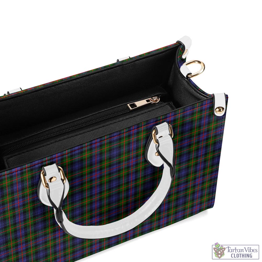 Tartan Vibes Clothing Murray of Atholl Modern Tartan Luxury Leather Handbags