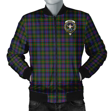 Murray of Atholl Modern Tartan Bomber Jacket with Family Crest