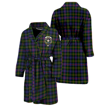 Murray of Atholl Modern Tartan Bathrobe with Family Crest