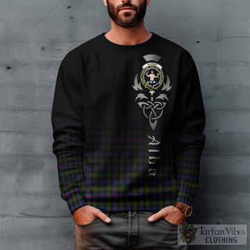 Murray of Atholl Modern Tartan Sweatshirt Featuring Alba Gu Brath Family Crest Celtic Inspired