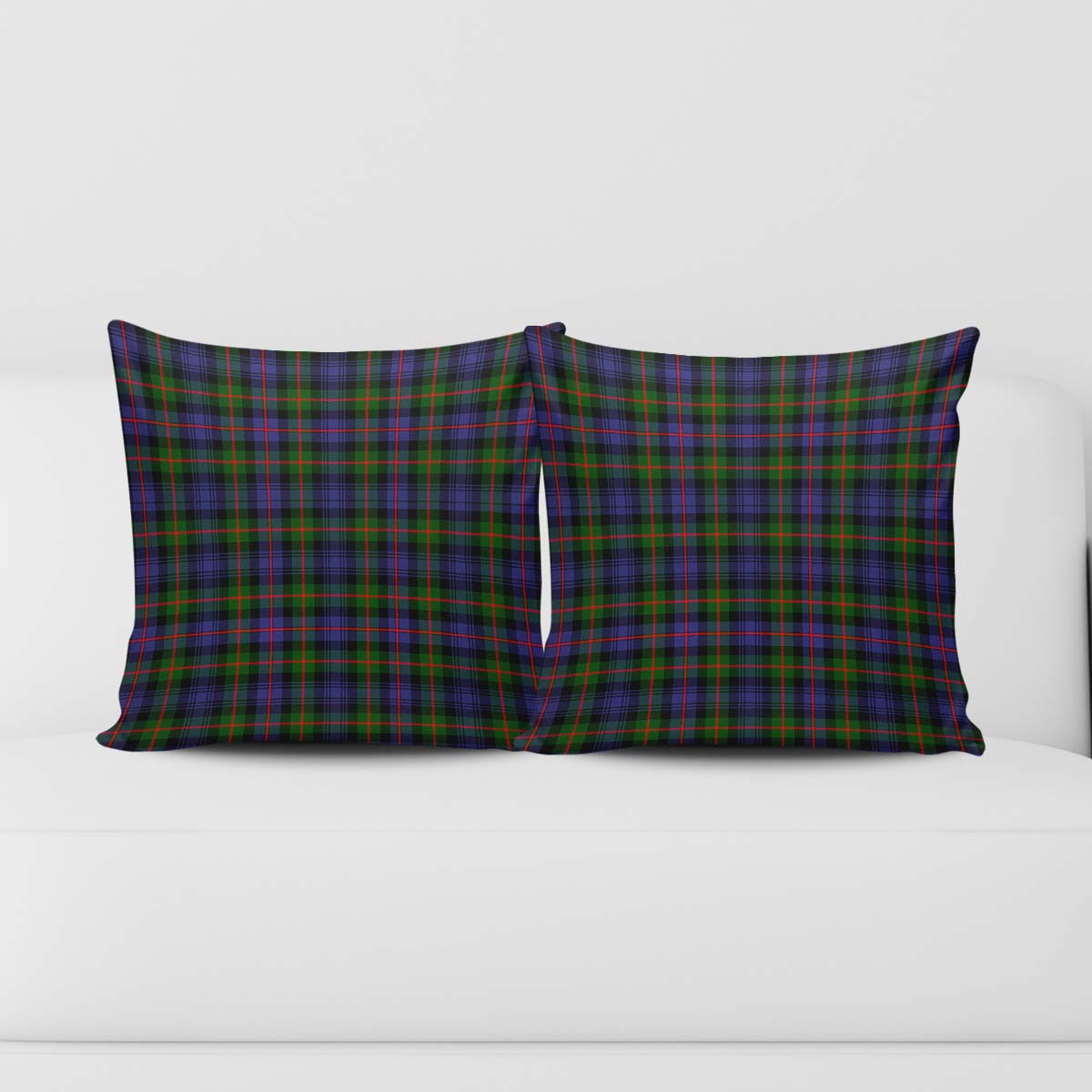 Murray of Atholl Modern Tartan Pillow Cover Square Pillow Cover - Tartanvibesclothing