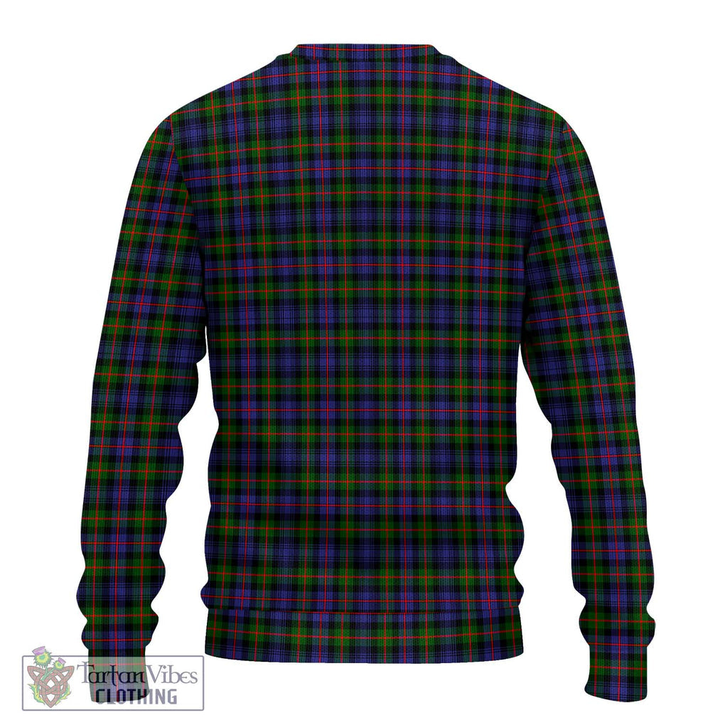 Murray of Atholl Modern Tartan Knitted Sweater with Family Crest DNA In Me Style - Tartanvibesclothing Shop