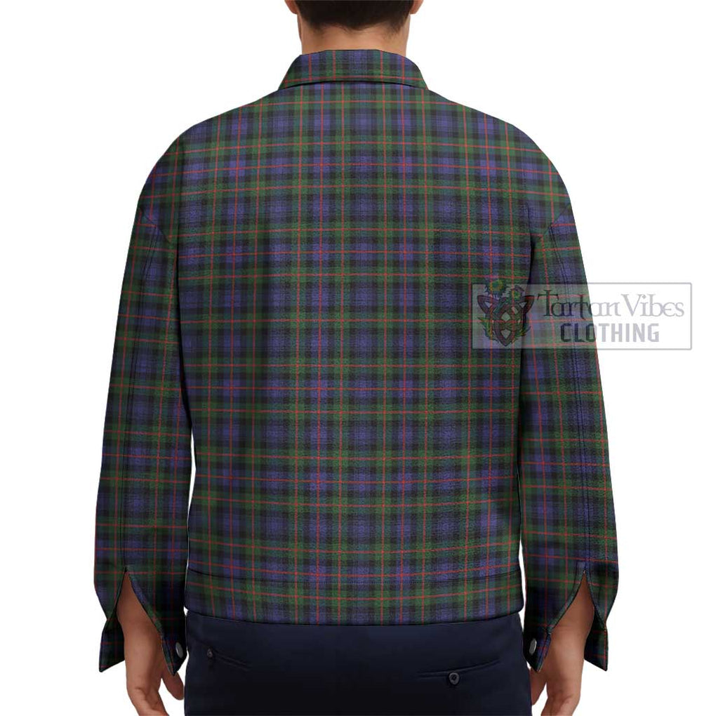 Murray of Atholl Modern Tartan Unisex Lapel Cotton Jacket - Tartan Vibes Clothing