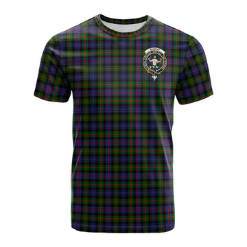 Murray of Atholl Modern Tartan T-Shirt with Family Crest