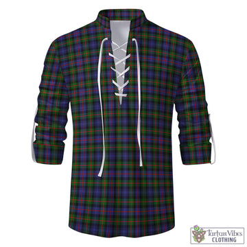 Murray of Atholl Modern Tartan Men's Scottish Traditional Jacobite Ghillie Kilt Shirt