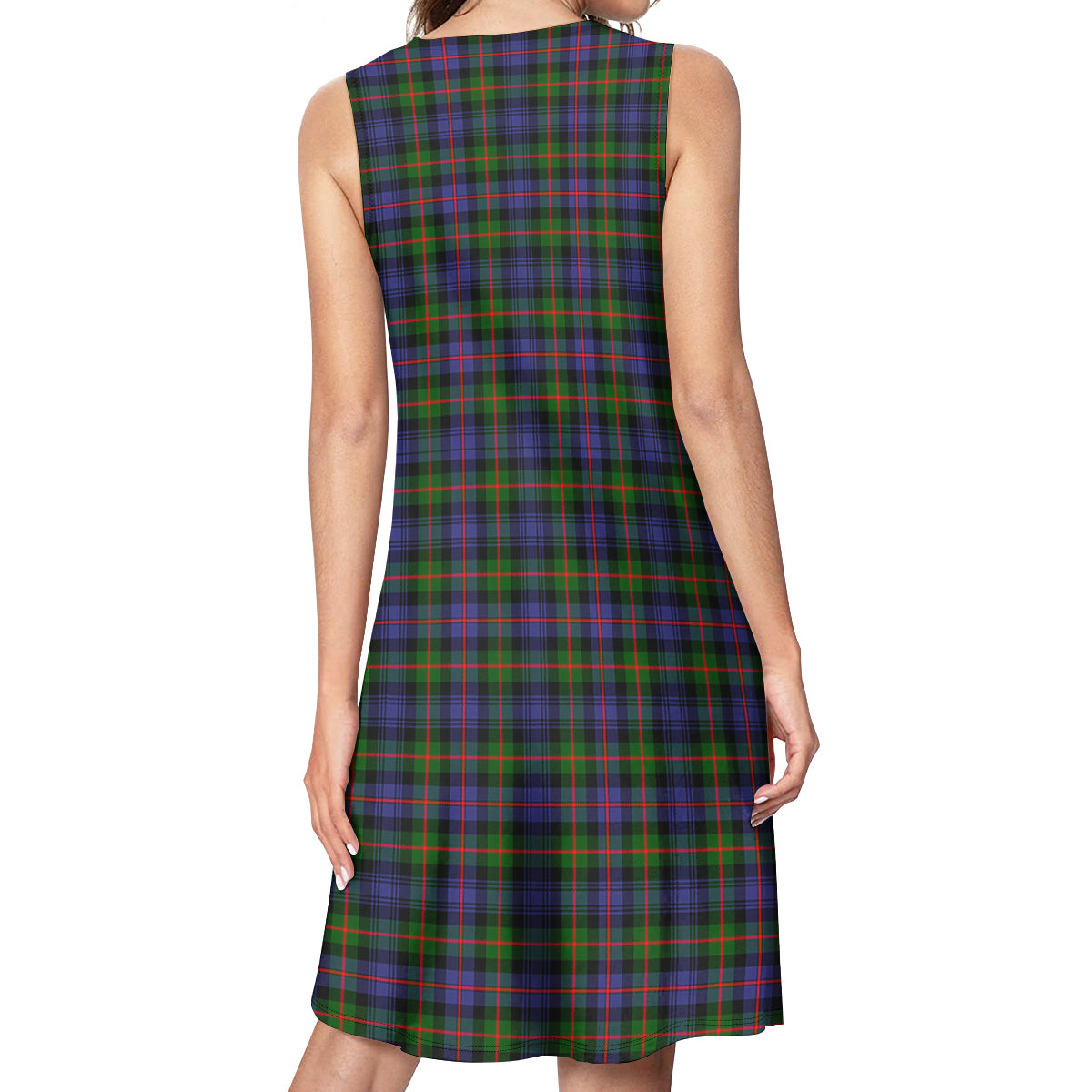 Murray of Atholl Modern Tartan Womens Casual Dresses - Tartanvibesclothing