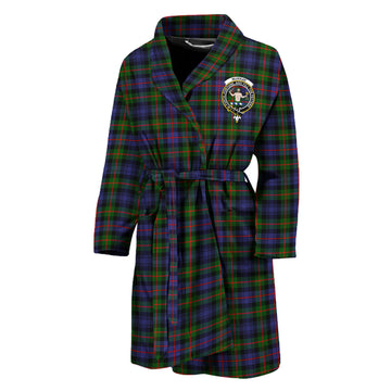 Murray of Atholl Modern Tartan Bathrobe with Family Crest