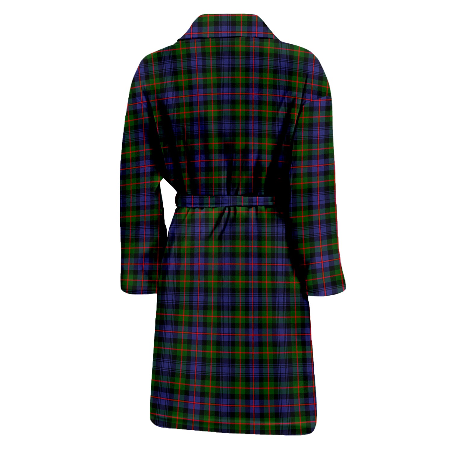 Murray of Atholl Modern Tartan Bathrobe with Family Crest - Tartan Vibes Clothing