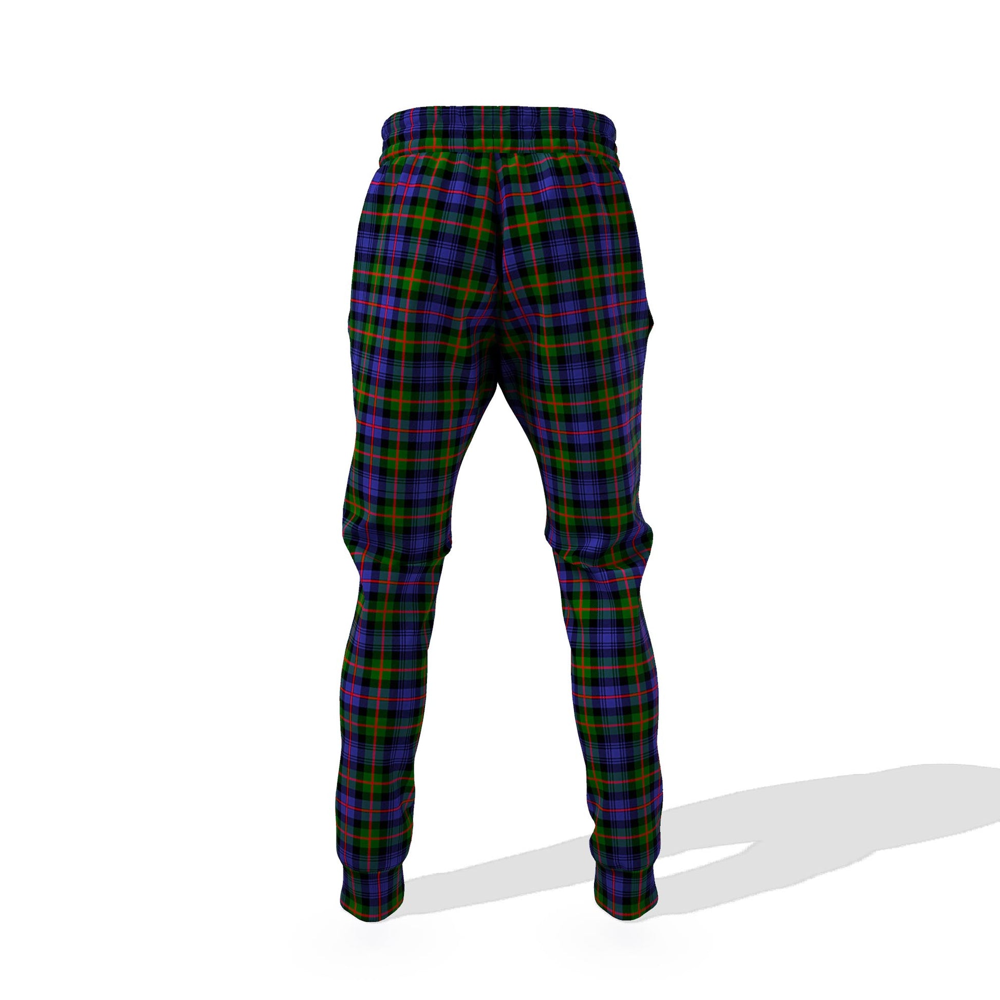 Murray of Atholl Modern Tartan Joggers Pants with Family Crest - Tartanvibesclothing