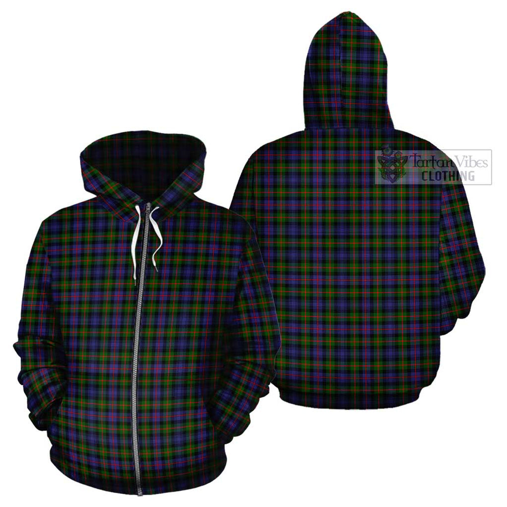 Murray of Atholl Modern Tartan Cotton Hoodie Zip Hoodie - Tartan Vibes Clothing