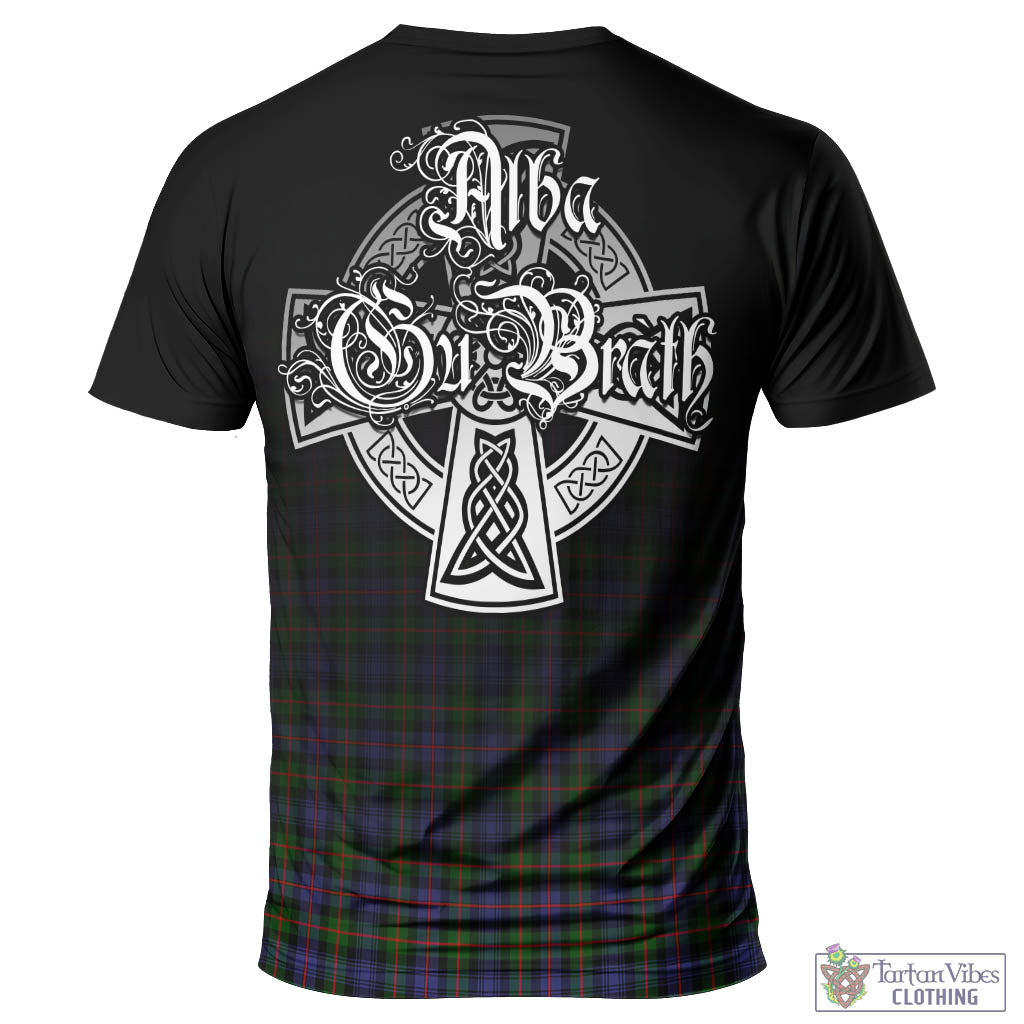 Tartan Vibes Clothing Murray of Atholl Modern Tartan T-Shirt Featuring Alba Gu Brath Family Crest Celtic Inspired