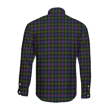 Murray of Atholl Modern Tartan Long Sleeve Button Up Shirt with Family Crest