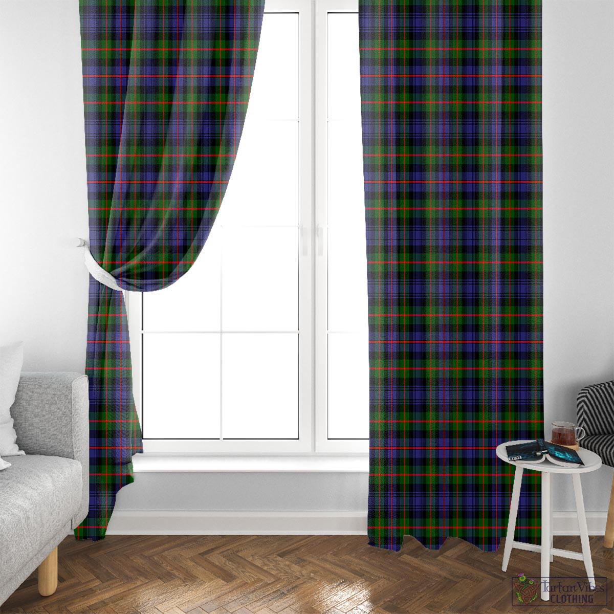 Murray of Atholl Modern Tartan Window Curtain