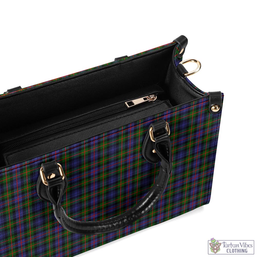 Tartan Vibes Clothing Murray of Atholl Modern Tartan Luxury Leather Handbags