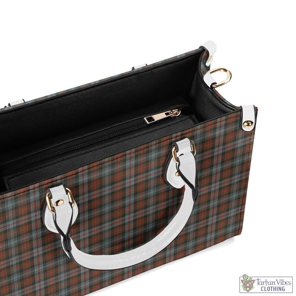 Tartan Vibes Clothing Murray of Atholl Weathered Tartan Luxury Leather Handbags