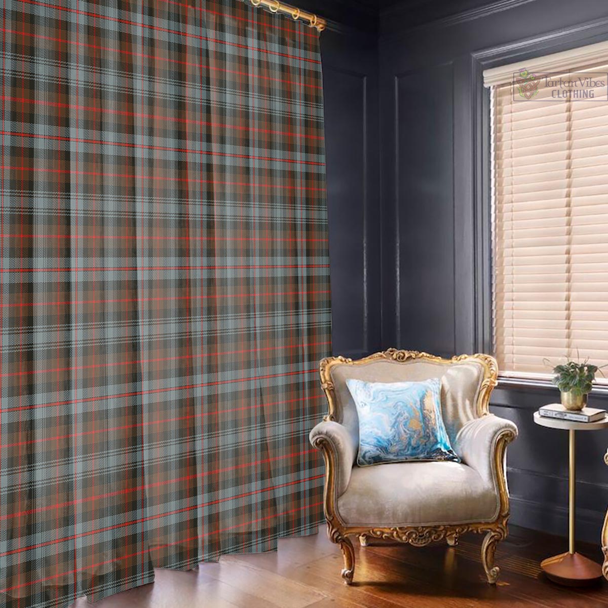 Murray of Atholl Weathered Tartan Window Curtain